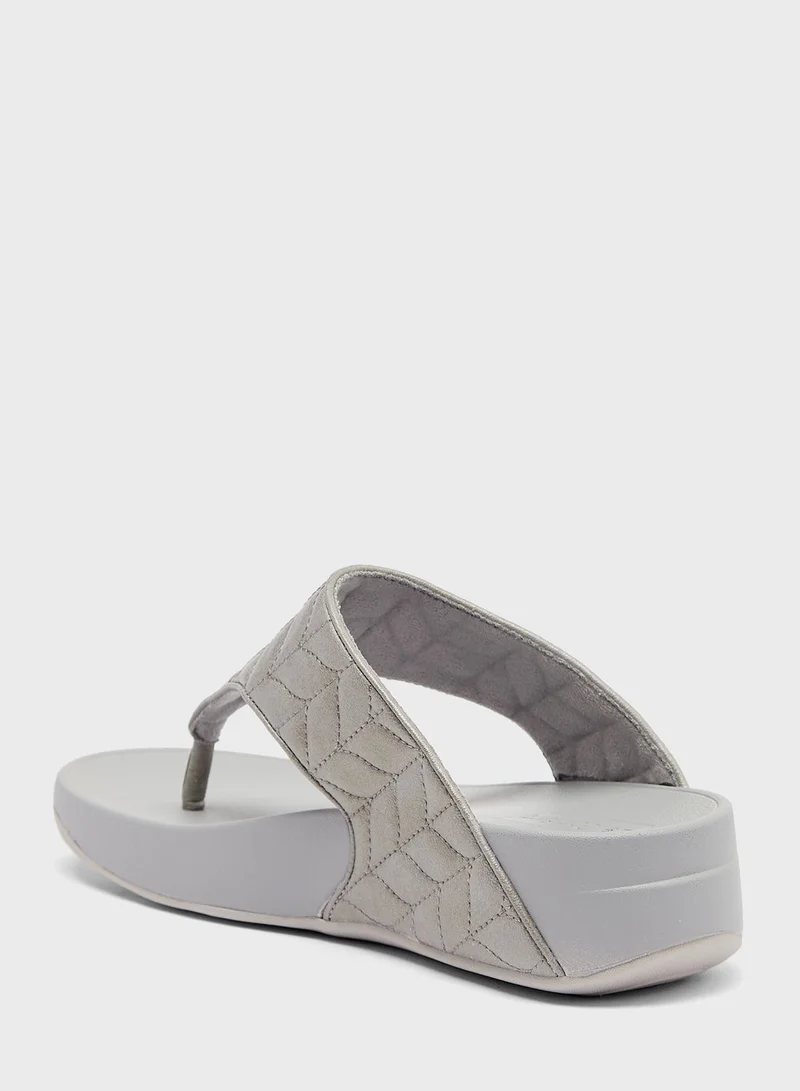 Le Confort Side Strap Wedge Sandal