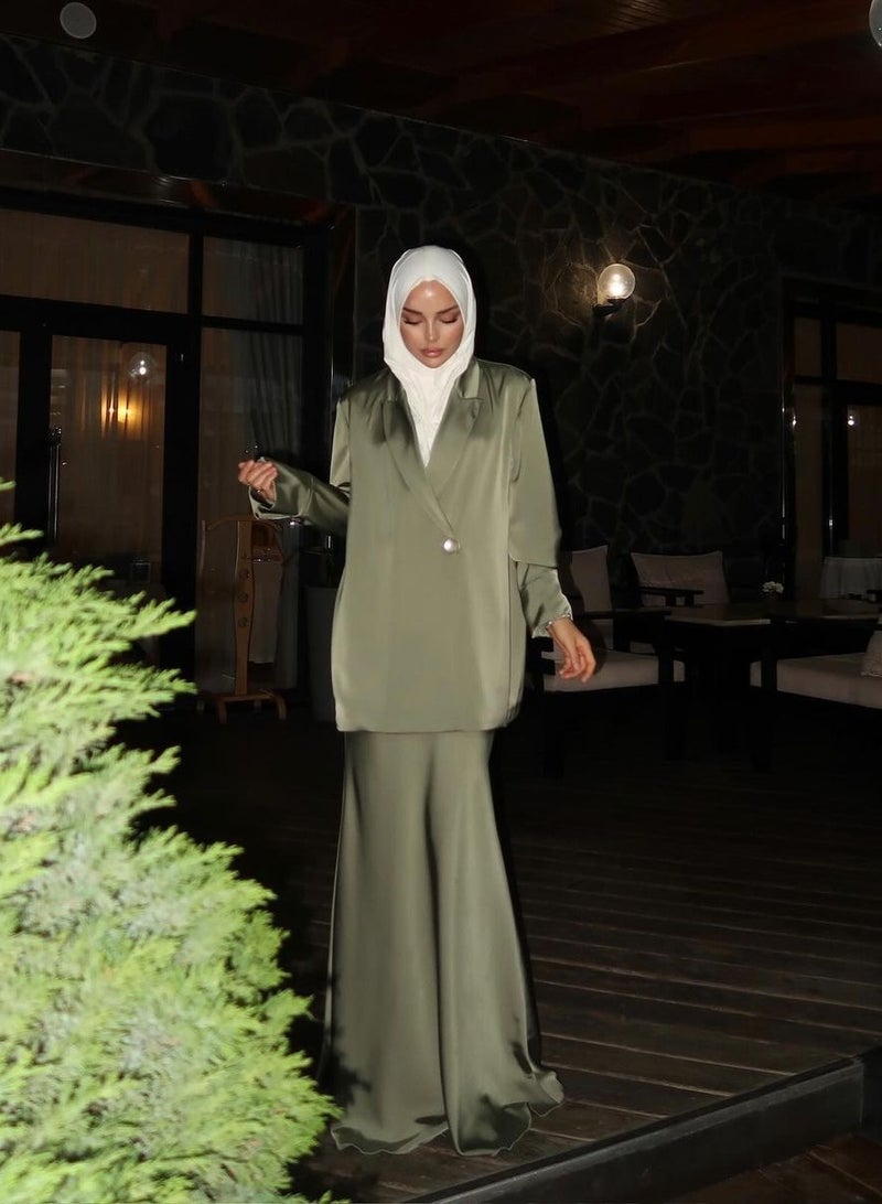 Shougu New Fashionable Suit Shirt Casual Set - Image 3