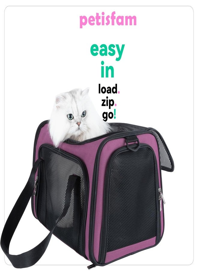 petisfam Easy Load Pet Carrier for Medium Cats and Small Dogs - Image 2