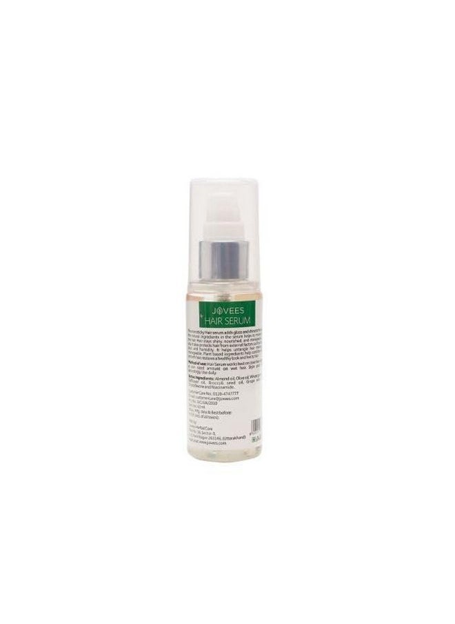 Jovees - Herbal Hair Serum Grape Seed And Almond For Frizzy Hair Prevents Hairfall For Men & Women (60Ml) - Image 1