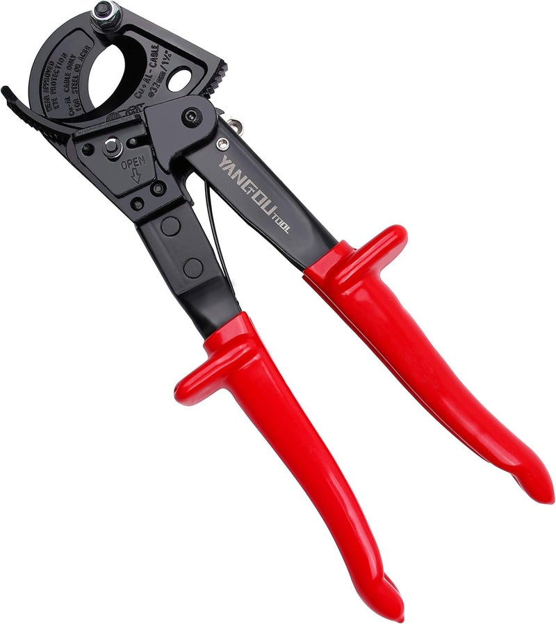 Yangoutool Ratchet Cable Wire Cutter and Heavy Duty Aluminum Copper Ratchet Cable Cutter for Cutting Electrical Wire Up to 240mm² Cutter Pliers - Image 1