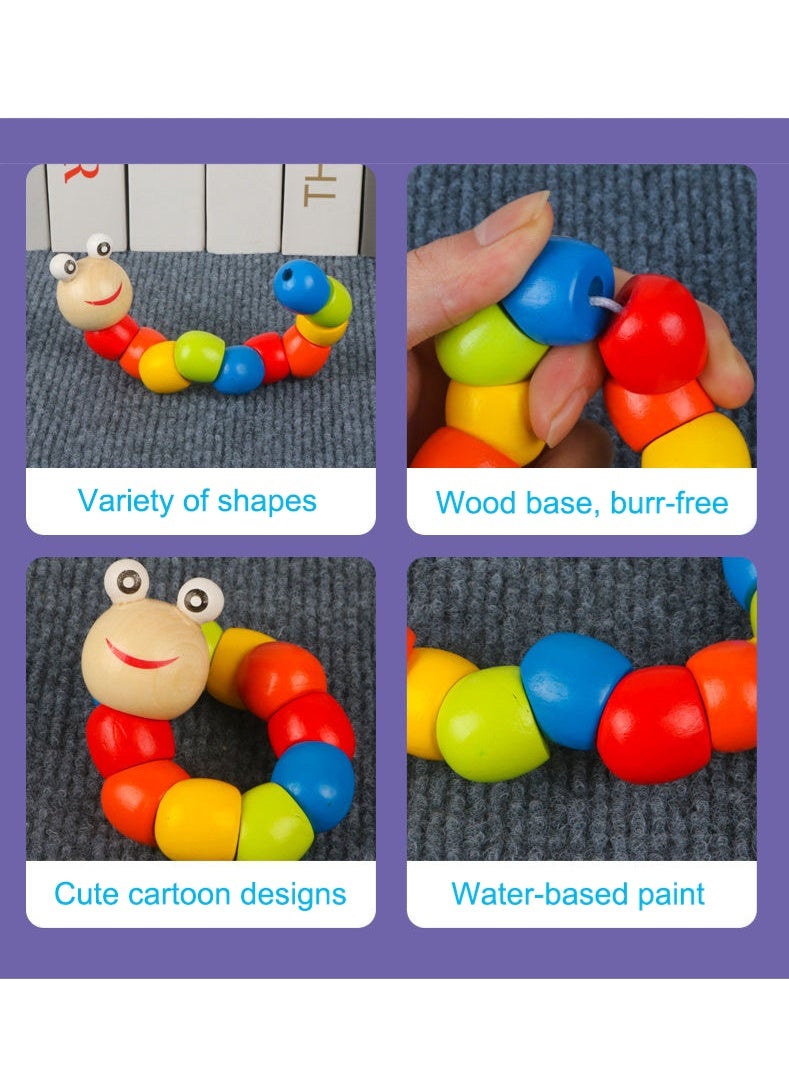 مس تيارا ألعاب خشبية للأطفال، ألعاب مونتيسوري، مناسبة للأولاد والبنات من سن 3 سنوات فما فوق. 9 قطع من ألعاب الأطفال الخشبية، ألعاب الأطفال، ألعاب تعليمية لمرحلة ما قبل المدرسة من سن 3 إلى 6 سنوات، مناسبة للأطفال من سن 3 سنوات فما فوق، هدايا عيد الميلاد، وألعاب التنمية المبكرة. مجموعة متنوعة - Image 5