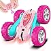 FREE TO FLY Rc Stunt Cars Double Sided 360Flip Rotating 4WD Race Car Toy for Outdoor  Indoor for 6 7 8 9 10 11 12 Year Old Girls Boys Birthday Gift for Kids Ages 6 - Image 4
