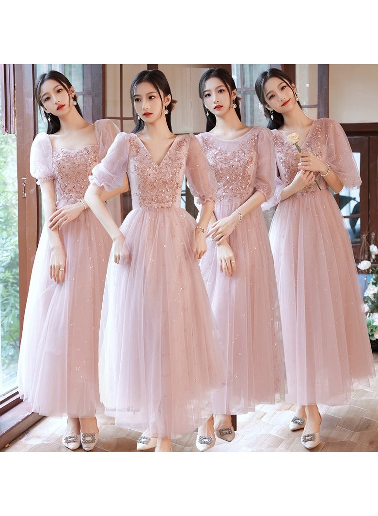 KUYING New Fashionable and Elegant Bridesmaid Dress  - Image 4