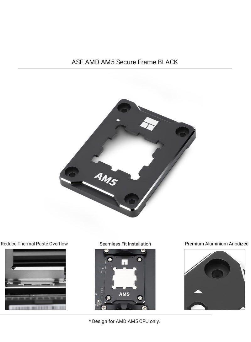 AM5 CPU Holder, Corrective Anti-Bending Fixing Frame, AM5 Full-fit Fixed Non-Marking Mounter, AM5 Anti-Bending Contact Frame, CPU Cooler Standard  - Image 3