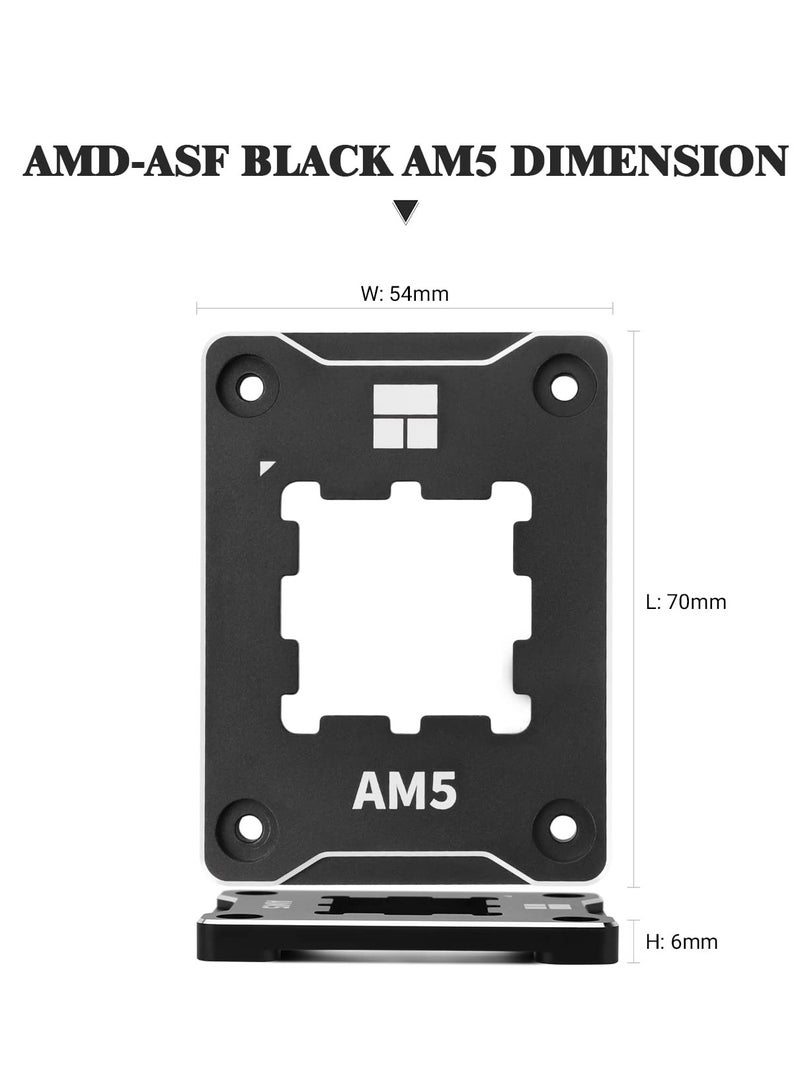 AM5 CPU Holder, Corrective Anti-Bending Fixing Frame, AM5 Full-fit Fixed Non-Marking Mounter, AM5 Anti-Bending Contact Frame, CPU Cooler Standard  - Image 2