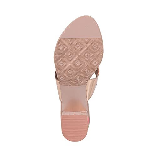 Metro Women Rose Gold Etnicwear Heel Sandal UK/6 EU/39 (32-443) - Image 4