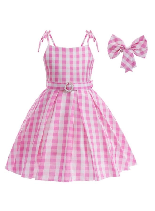 Bar-bie Costume Dress for Kids, Movie Heroine Cosplay Costumes - Image 1