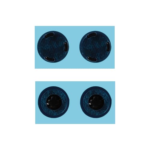 Lasuroa 4-Pack Laptop Case Bottom Rubber Feet Pads for Microsoft Surface Laptop 3/4/5, Diameter 0.35in, Black - Image 1