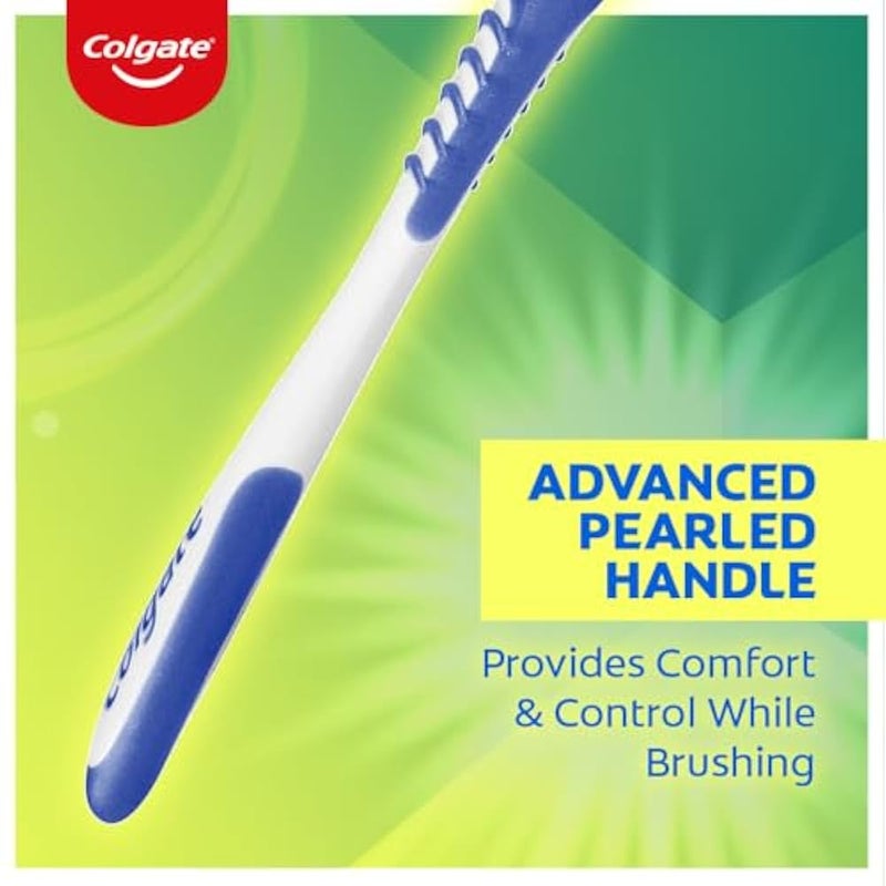 Colgate Extra Clean Toothbrush, Soft Bristle Toothbrush Combo Pack Offer - Medium (Pack of 6) - Image 3