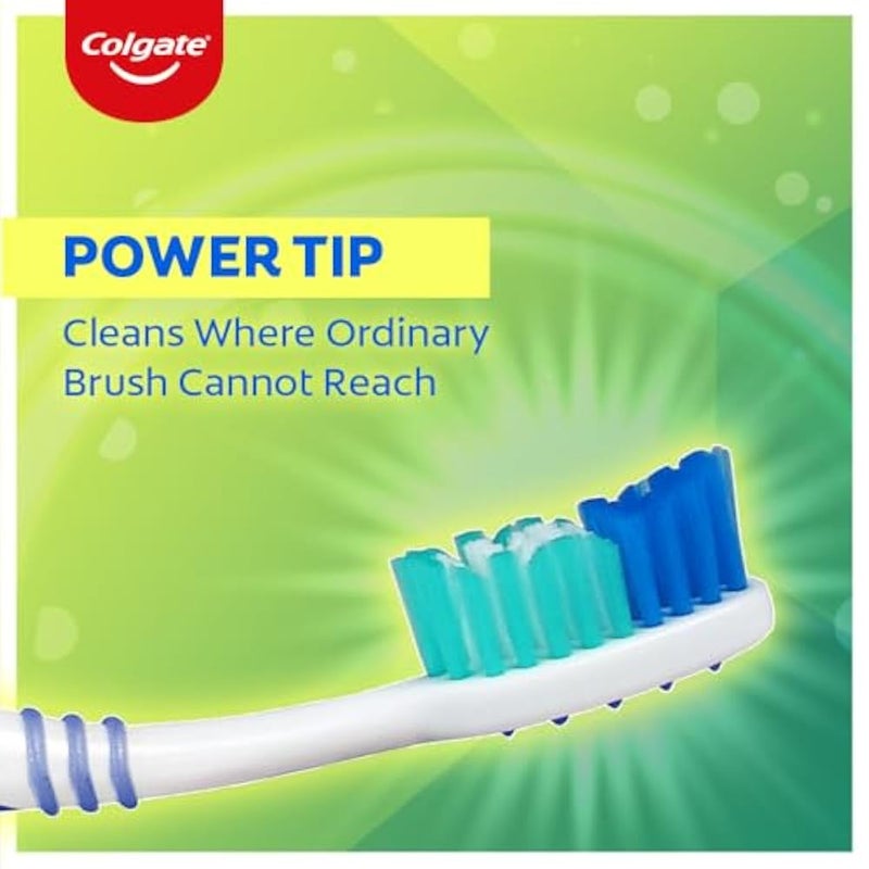 Colgate Extra Clean Toothbrush, Soft Bristle Toothbrush Combo Pack Offer - Medium (Pack of 6) - Image 2