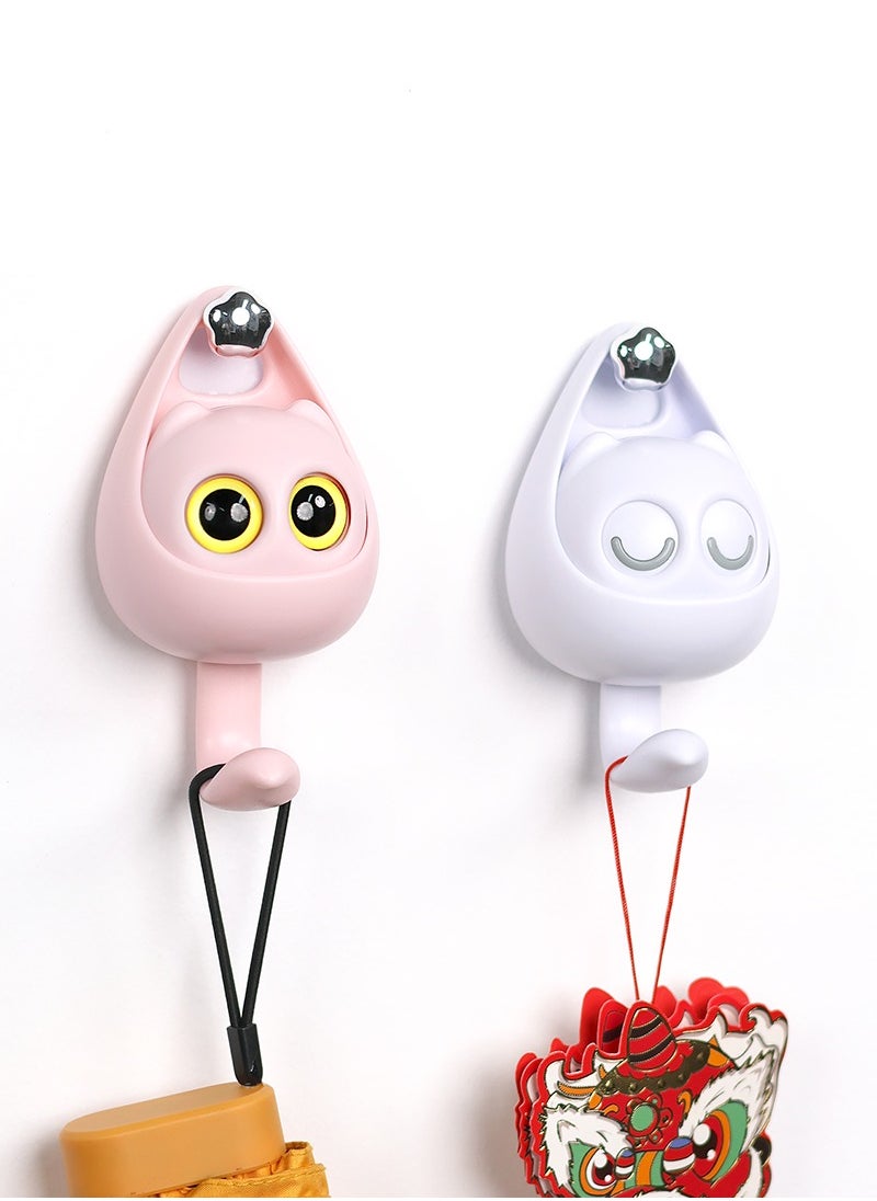 Generic - Hook like a Pet Fun cartoon creative hooks Like a pets waiting for you to go home---Little Cat Style（Two sets） - Image 1