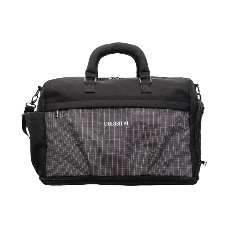 Large Capacity Expandable Travel Tote with Shoe Compartment, Waterproof and Scratch-Resistant, Wet and Dry Separation, for Gym and Short Trips - Image 1