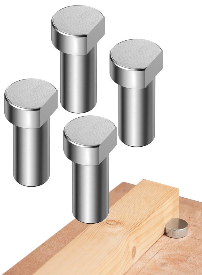 DAYDOOR Bench Dog Clamp, MFT Stainless Steel Table Stop for 3/4'' Dog Hole, Workbench Peg Brake Stops for Woodworking(19mm, 4 Pack) - Image 1