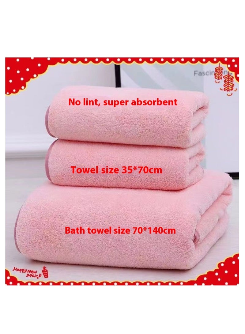 Bluejw مجموعة من ثلاث قطع من مناشف الحمام الناعمة - Image 4