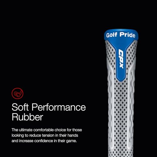 Golf Pride CPX Golf Club Grip - Quilted Texture Grip & Soft, Tacky Feel for Comfort & Control - Less Tension & More Power with Plus4 Technology - Standard - 13 Pack - Image 3
