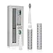 Voom Sonic Pro 3 Rechargeable Electric Toothbrush With Soft Dupont Nylon Bristles Dentist Recommended Portable Oral Care 2Minute Timer 3 Adjustable Speeds Light Weight Design Silver - Image 1