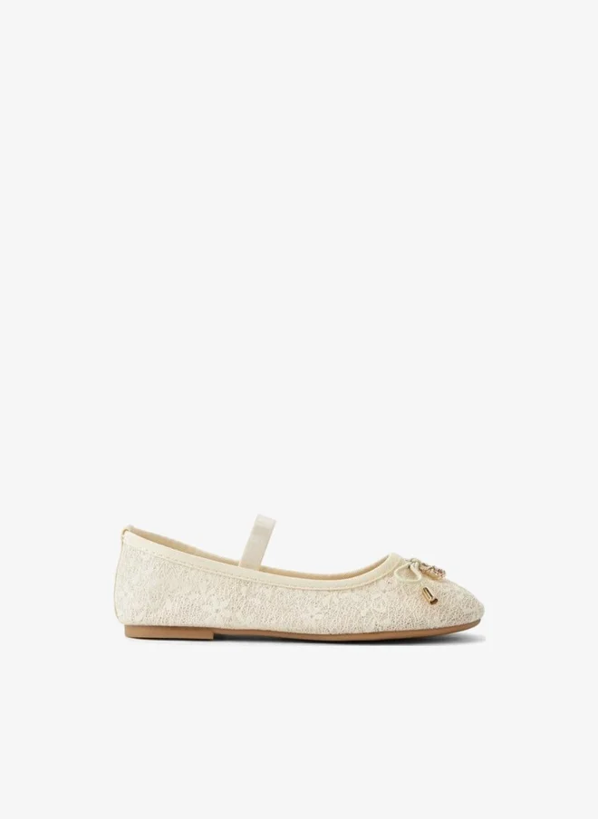 Flora Bella Girls Slip-On Ballerina Shoes