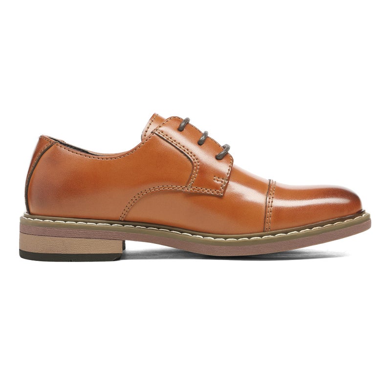 Bruno Marc Boyâ€™s Dress Oxford Formal Shoes,Size 12 Little Kid,Brown,SBOX211K - Image 3