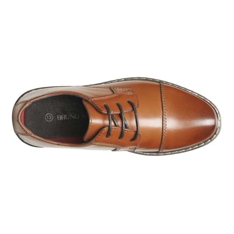 Bruno Marc Boyâ€™s Dress Oxford Formal Shoes,Size 12 Little Kid,Brown,SBOX211K - Image 5
