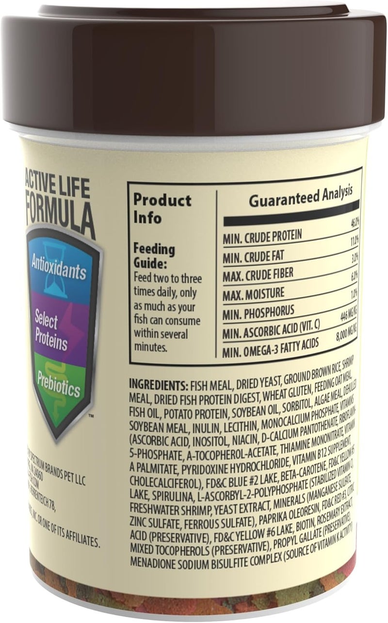 Tetra Min Nutritionally Balanced Tropical Flake Food for Tropical Fish, 0.4 Ounce - Image 2