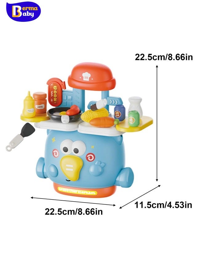 Children's Pretend Play Set - Pretend Play Toddler Toys, Pretend Play Toy for Kids | Kid's Cartoon Animal Simulation Toy Set,Vivid and Interesting Interactive Toy for Birthday