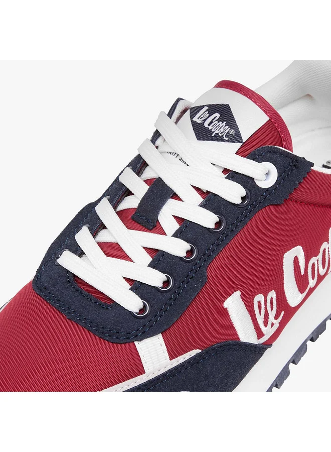 Lee Cooper Women's Logo Detail Lace-Up Sneakers