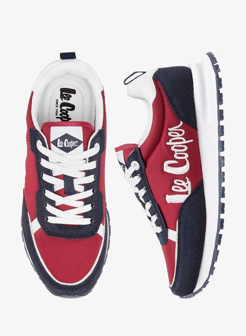 Lee Cooper Women's Logo Detail Lace-Up Sneakers - Image 3