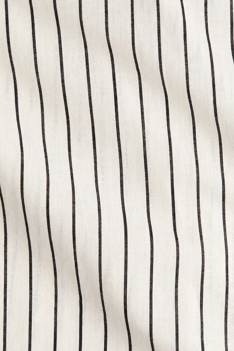 H&M Linen-blend shirt dress