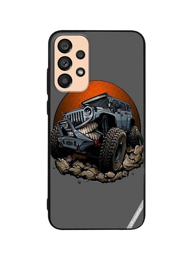 VR CREATIVE Protective Case Cover For Samsung Galaxy A33 5G Car Design Multicolour - Image 1