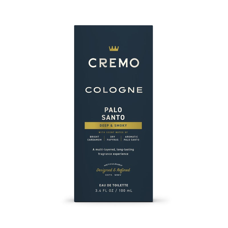 Cremo Cologne for Men - Palo Santo Mens Cologne Spray - A Combination of Bright Cardamom, Dry Papyrus and Aromiatic Palo Santo, Fragrances For Men, 3.4 Fl Oz - Image 5