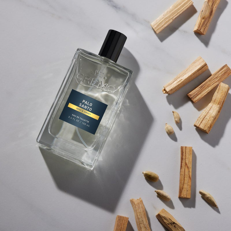 Cremo Cologne for Men - Palo Santo Mens Cologne Spray - A Combination of Bright Cardamom, Dry Papyrus and Aromiatic Palo Santo, Fragrances For Men, 3.4 Fl Oz - Image 3