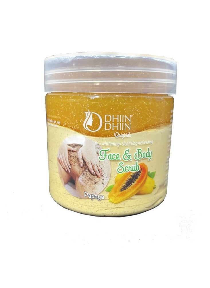 DHIIN DHIIN Face & Body Papaya Scrub  - Image 1