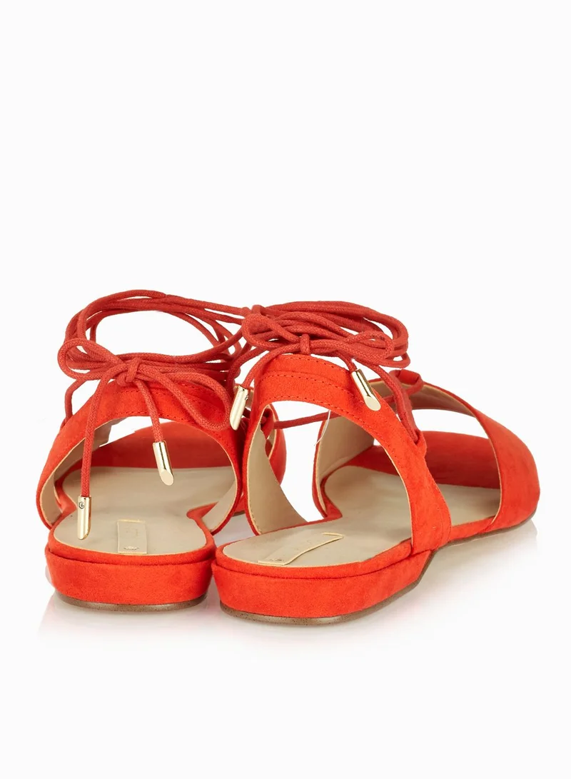 ALDO Aboing Sling Back Lace Up Sandals