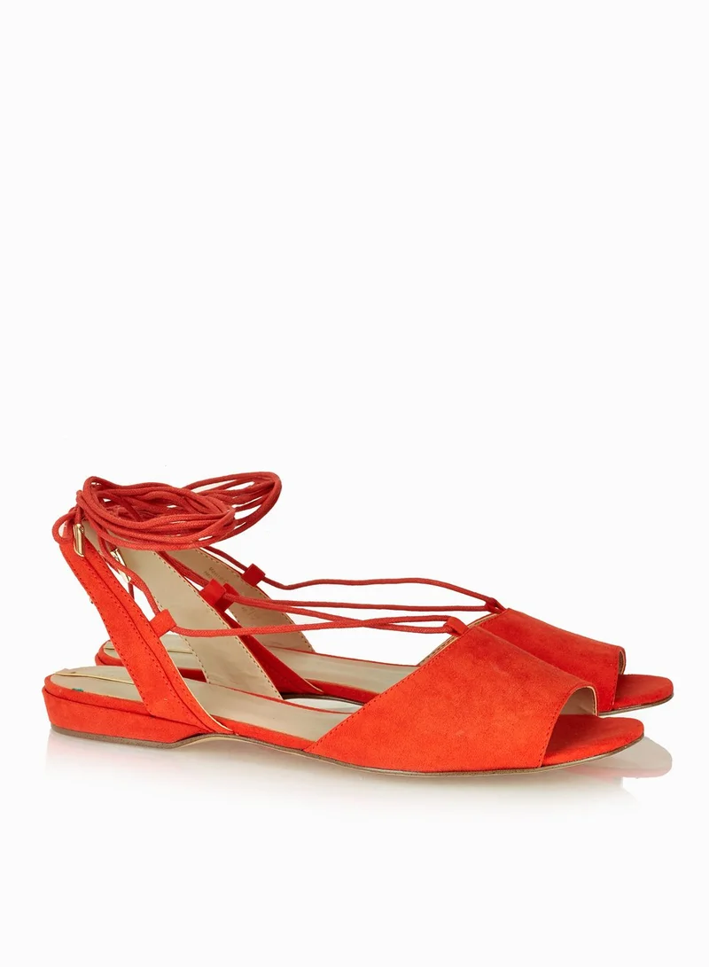 ALDO Aboing Sling Back Lace Up Sandals