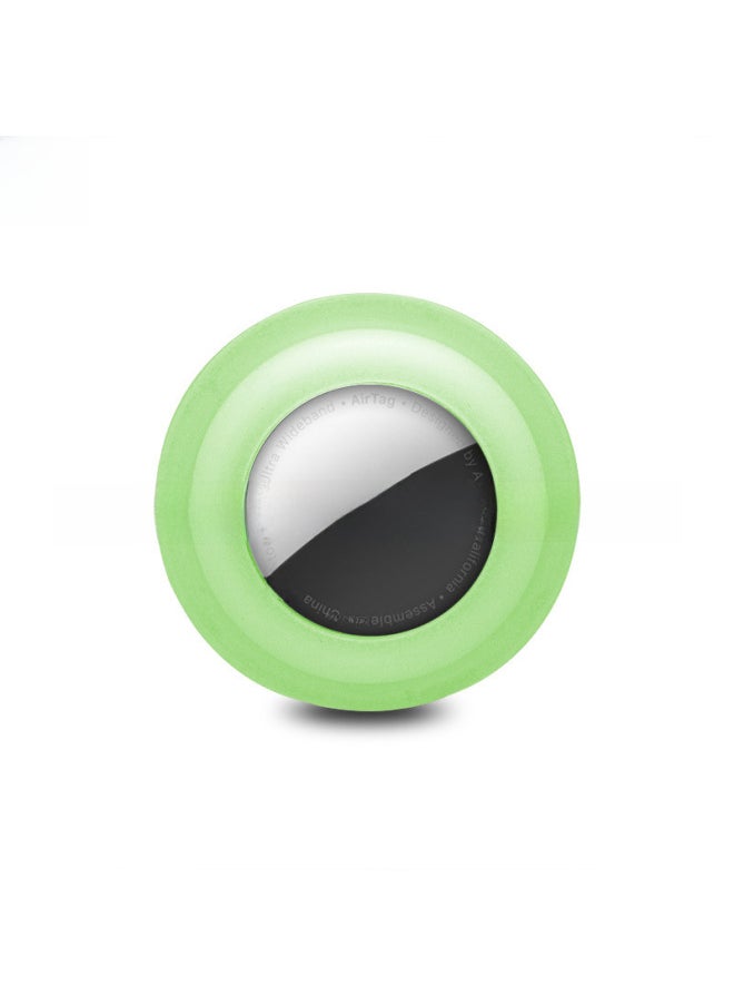 Generic - Applicable To AirTag Tracker Protective Case For Apple Tracker Protective Case-Color:Avocado Green - Image 1