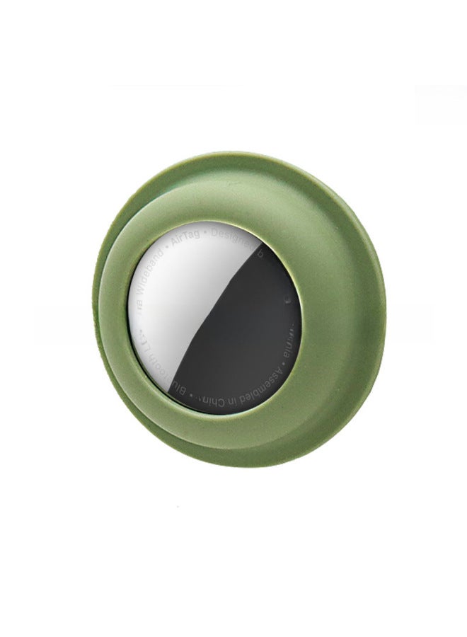 Generic - Applicable To AirTag Tracker Protective Case For Apple Tracker Protective Case-Color:Avocado Green - Image 1