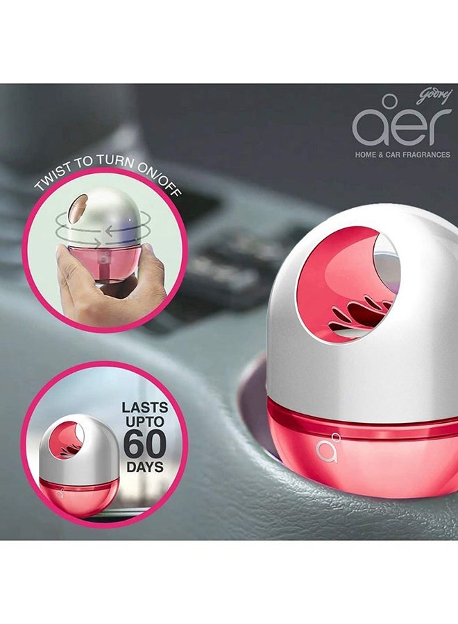 Godrej aer Twist Car Vent Air Freshener Petal Crush Pink 45g - Image 3