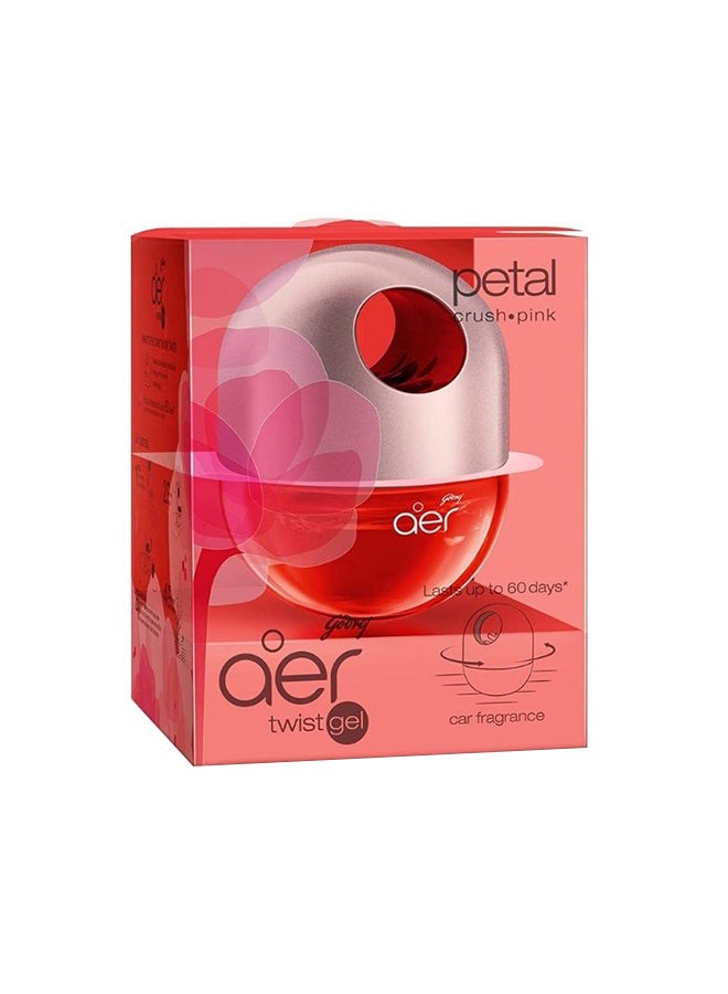 Godrej aer Twist Car Vent Air Freshener Petal Crush Pink 45g - Image 2