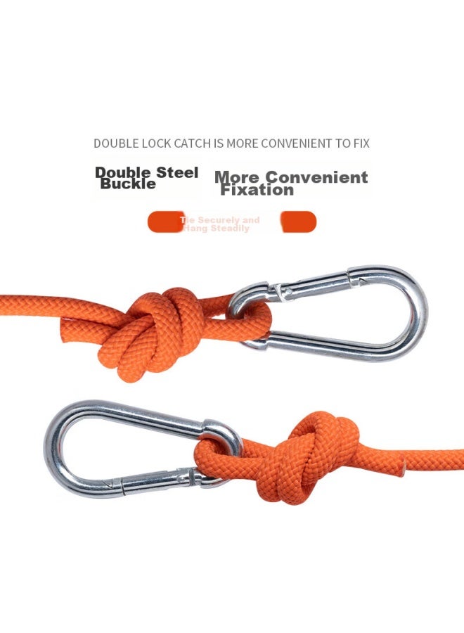 Canle Kanle Outdoor Thickened Clothesline, Outdoor Drying Quilt Tool, Travel Car Roof Polyester Climbing Rope, 10.5mm, 10 Meters - Image 3