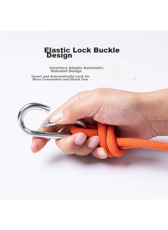 Canle Kanle Outdoor Thickened Clothesline, Outdoor Drying Quilt Tool, Travel Car Roof Polyester Climbing Rope, 10.5mm, 10 Meters - Image 5
