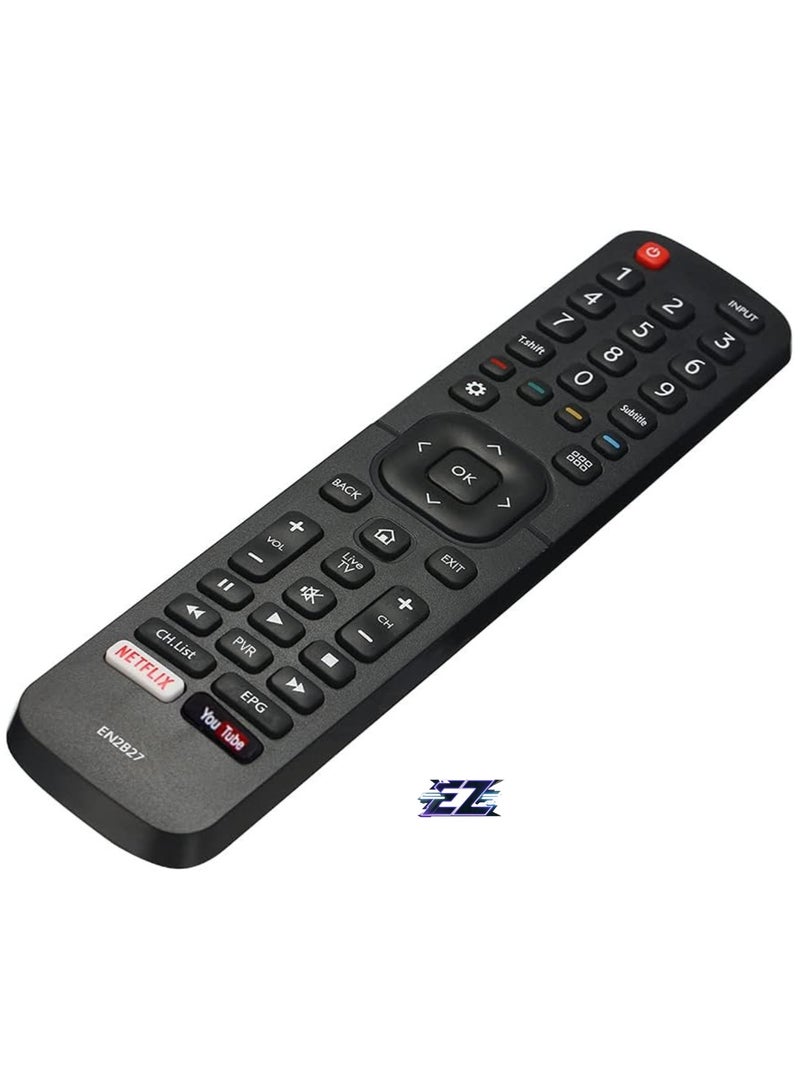 ELTRAZONE Remote Control for Hisense TV EN2B27 Replacement for Hisense 32K3110W 40K3110PW 50K3110PW 40K321UW 50K321UW 55K321UW with battery - Image 2