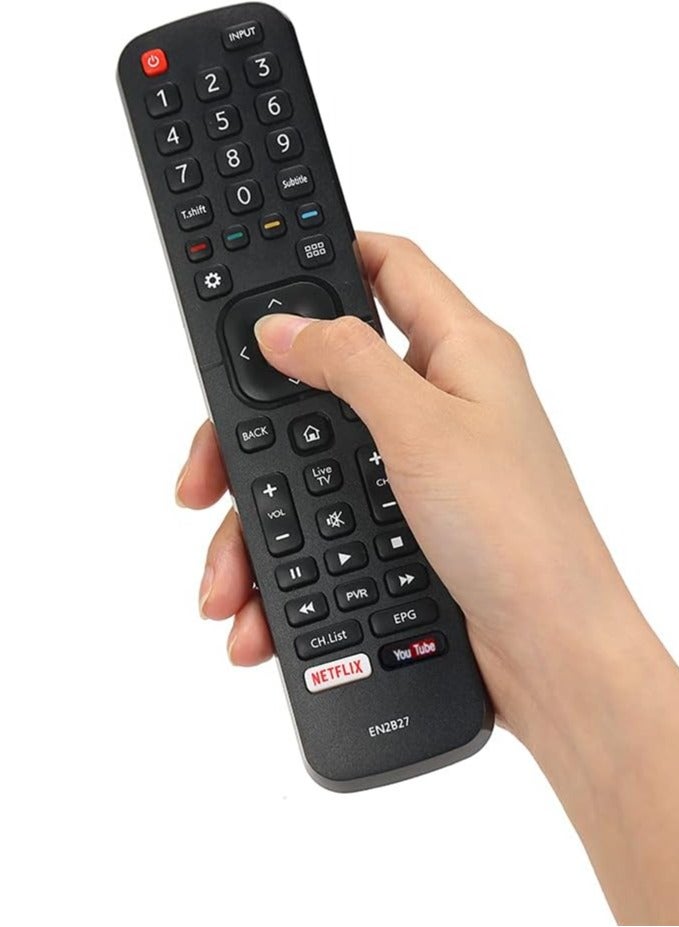 ELTRAZONE Remote Control for Hisense TV EN2B27 Replacement for Hisense 32K3110W 40K3110PW 50K3110PW 40K321UW 50K321UW 55K321UW with battery - Image 3