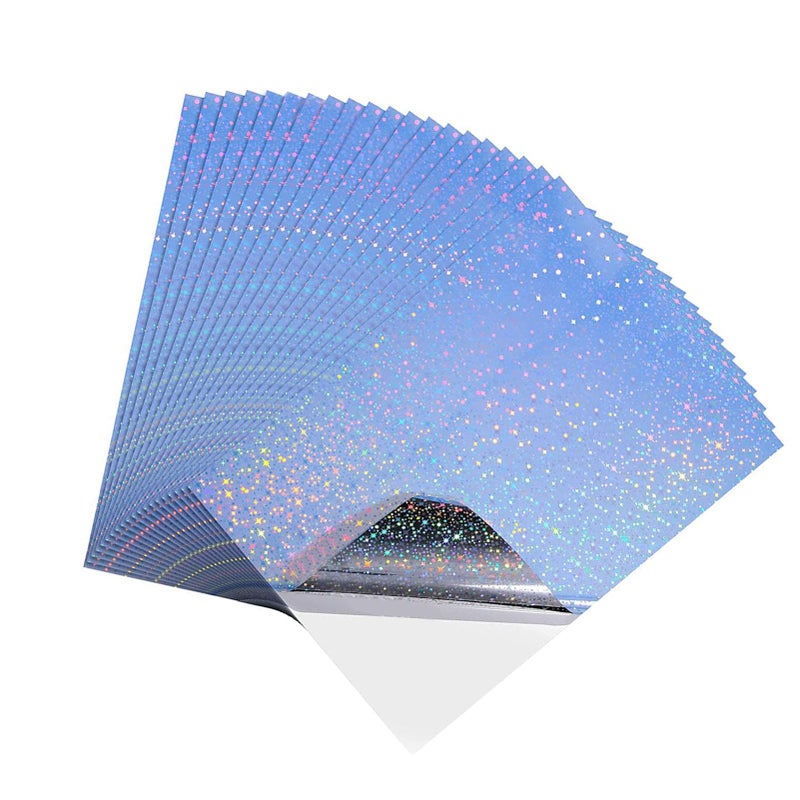 Printable Sticker Paper Fast Drying for Copiers 20 Sheets Easy to Use - Image 2