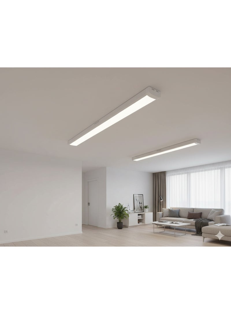 مصباح شريطي (خطي) LED طويل للتركيب على السقف لمبة سقف اضاءة ابيض 18 وات - Image 1