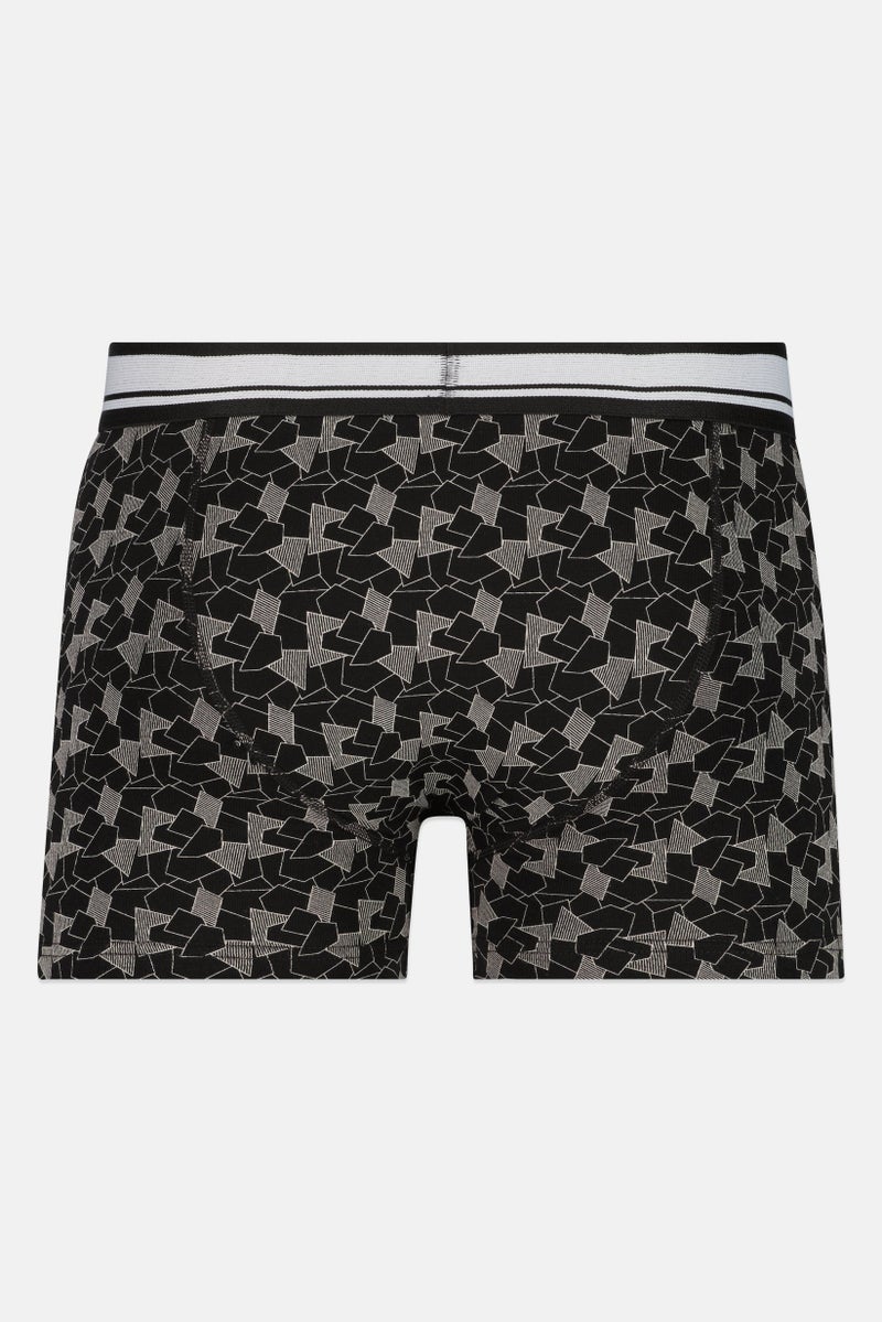 TapouT Men 3 Pieces Brand Logo Boxers, Multicolor - Image 3