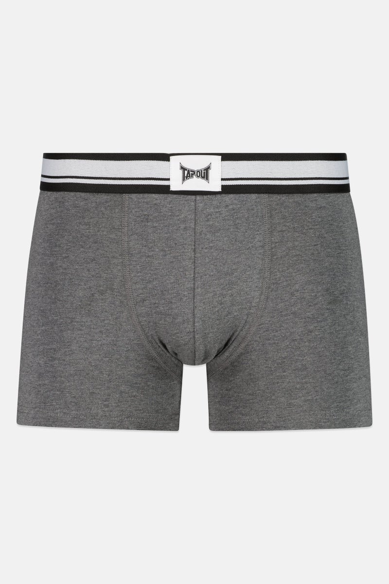 TapouT Men 3 Pieces Brand Logo Boxers, Multicolor - Image 5