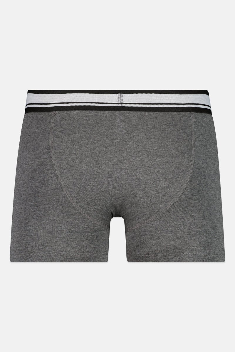 TapouT Men 3 Pieces Brand Logo Boxers, Multicolor - Image 2