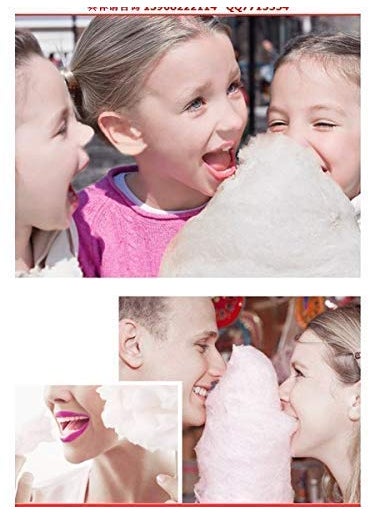 Mishrit Mishrit Cotton Candy Maker Candy Sugar Machine for Children Girl boy Gift  - Image 3