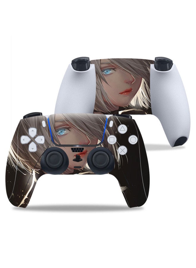 Loquat Ps5 Handle Sticker Film Seamless Frosted Skin Sticker Decal Vinyl Matt All-inclusive Back-Color:24 - Image 1